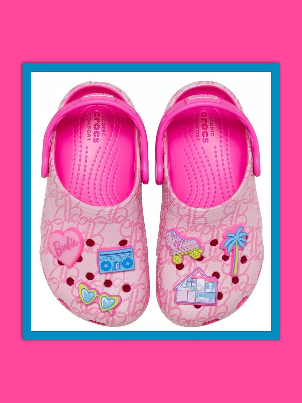 CROCS TODDLER BARBIE CLASSIC CLOGS